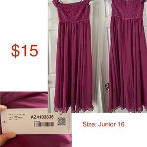 Juniors dress
